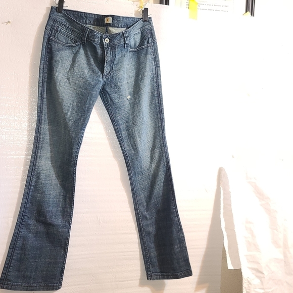 ANTIK denim distressed Jeans Bootcut - Picture 4 of 11